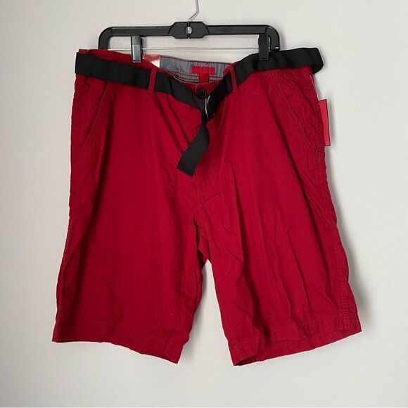Alfani Men’s Slim Fit Red Shorts size 40 - Picture 1 of 3